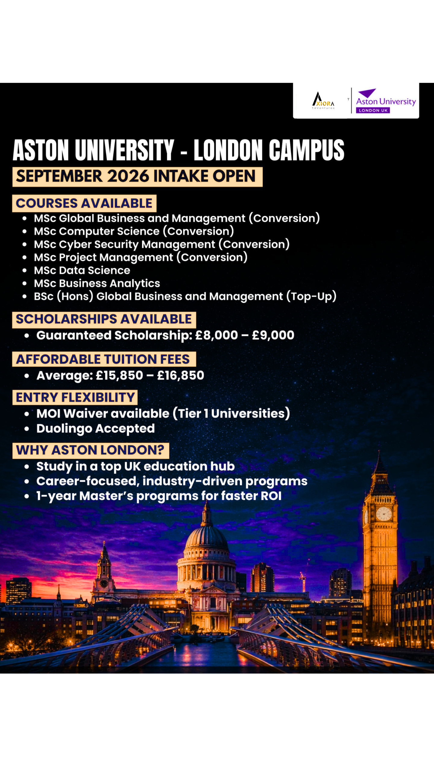 University Flyer