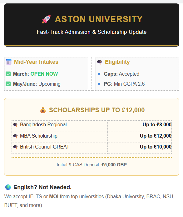 University Flyer